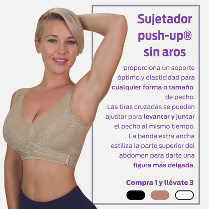 🎁Último día: Compra 1 y llévate 3🔥Sujetador superreafirmante | Sujetador push-up sin aros