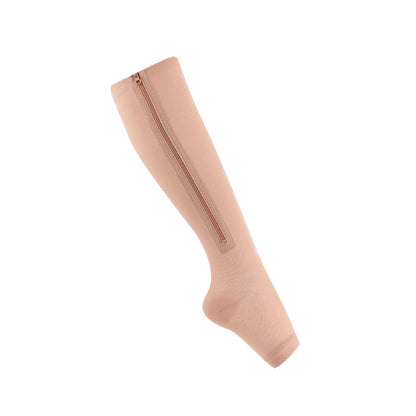 Medias De Compresión Con Cremallera