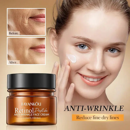 Crema Facial Antiarrugas con Péptidos (50g)